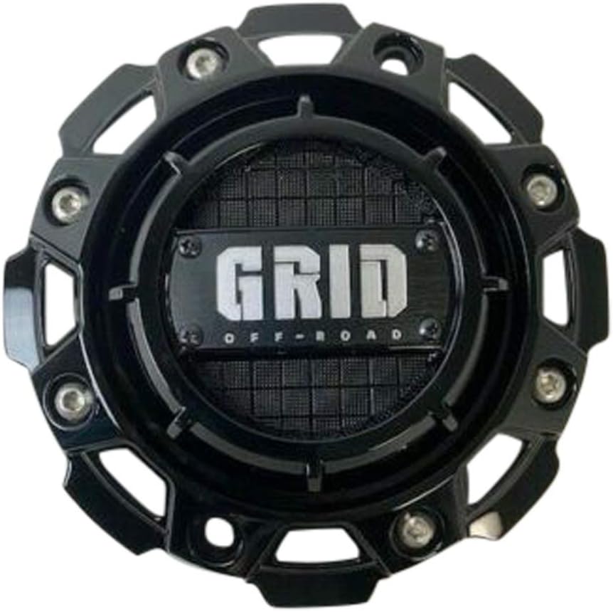 Grid Off-Road Gloss Black Wheel Center Cap GD-56-CAP C6020L197 : Amazon ...