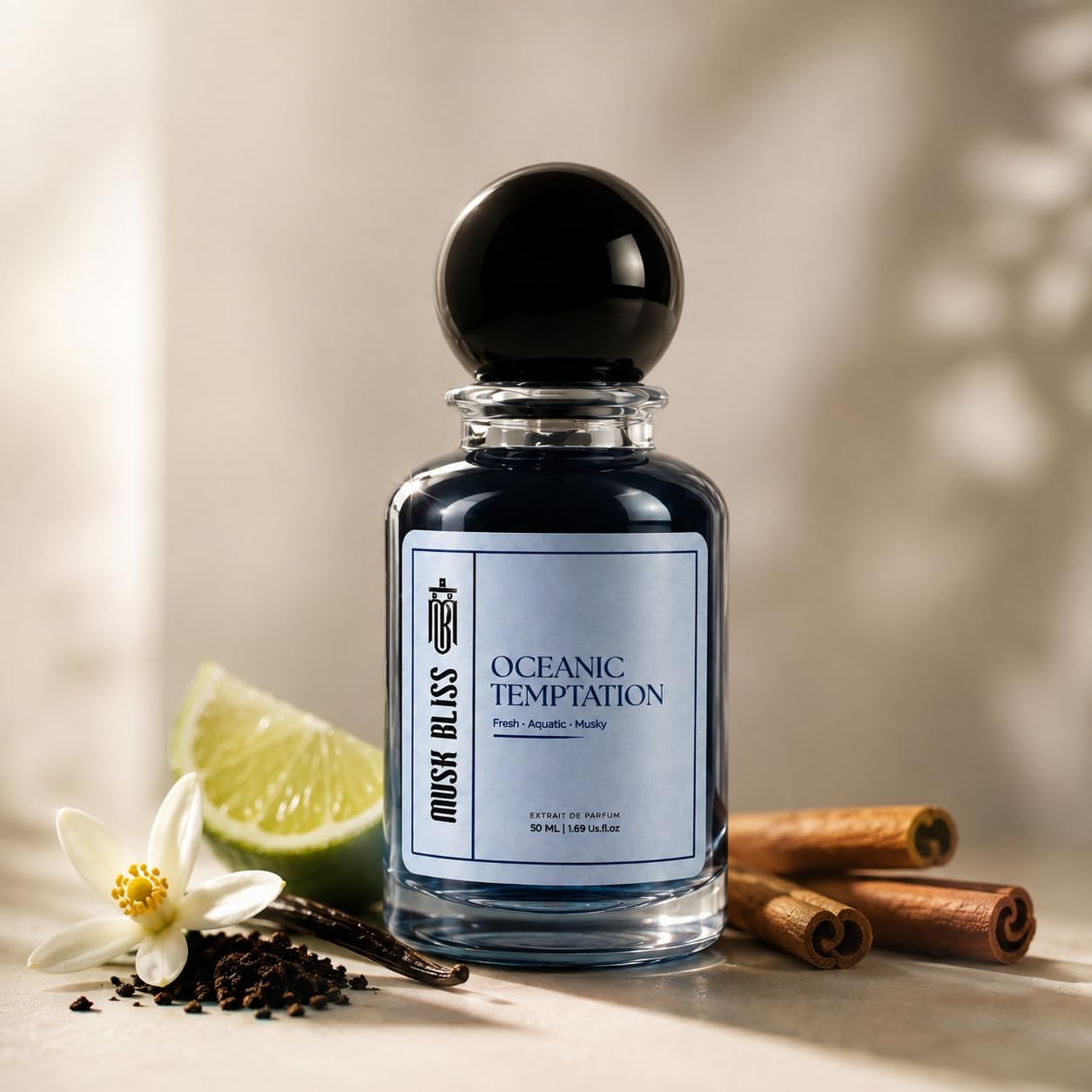 MuskBliss Oceanic Temptation Eau de Parfum | Long Lasting Unisex Perfume | Fresh Aquatic, Fruity & Woody Fragrance | 35% Oil | 10+ Hr Longevity.-picture-15