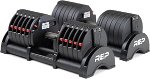 REP QuickDraw Adjustable Dumbbells