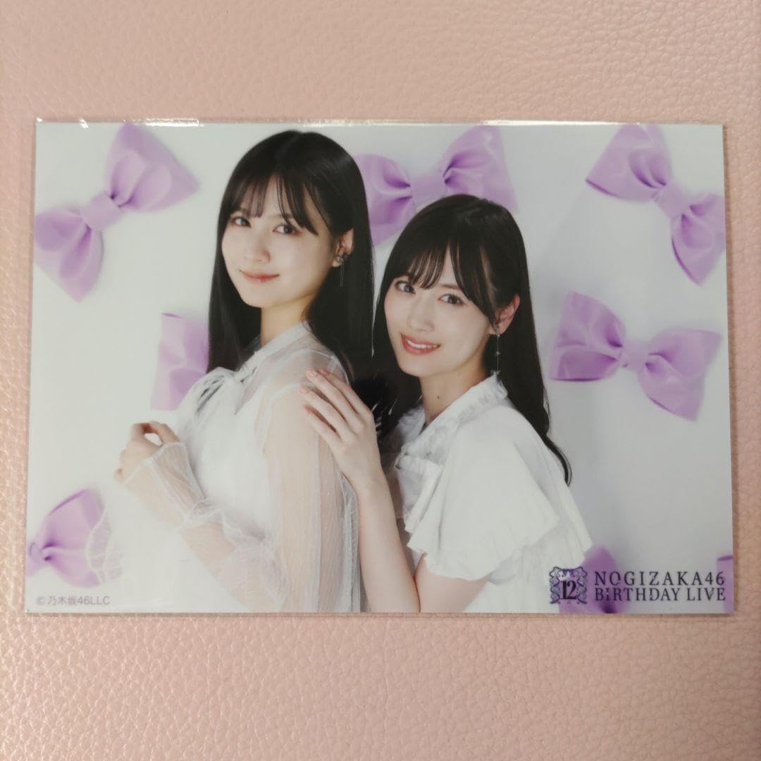 Amazon.co.jp: 乃木坂46 中村麗乃 山下美月 生写真 12周年記念 2shot