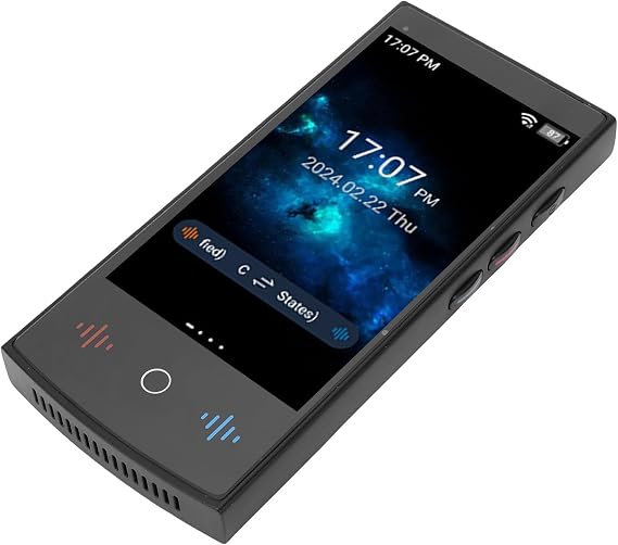Smart Language Translator Device − 160 Languages Online & 17 Languages Offline Translation, Photo Recording, Voice Translation Tool for Travel & Business Trip