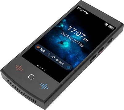 Smart Language Translator Device − 160 Languages Online & 17 Languages Offline Translation, Photo Recording, Voice Translation Tool for Travel & Business Trip
