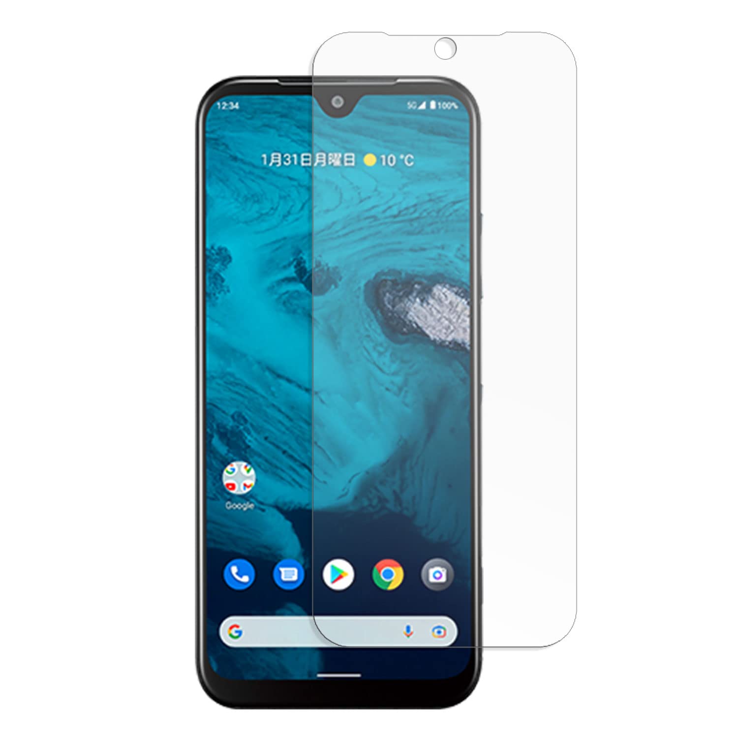 KYOCERA Android One S9 ブラック 本体　保護ガラス　未使用 Amazon | 京セラ Android One S9 用 保護フィルム 9H高硬度(強化ガラス