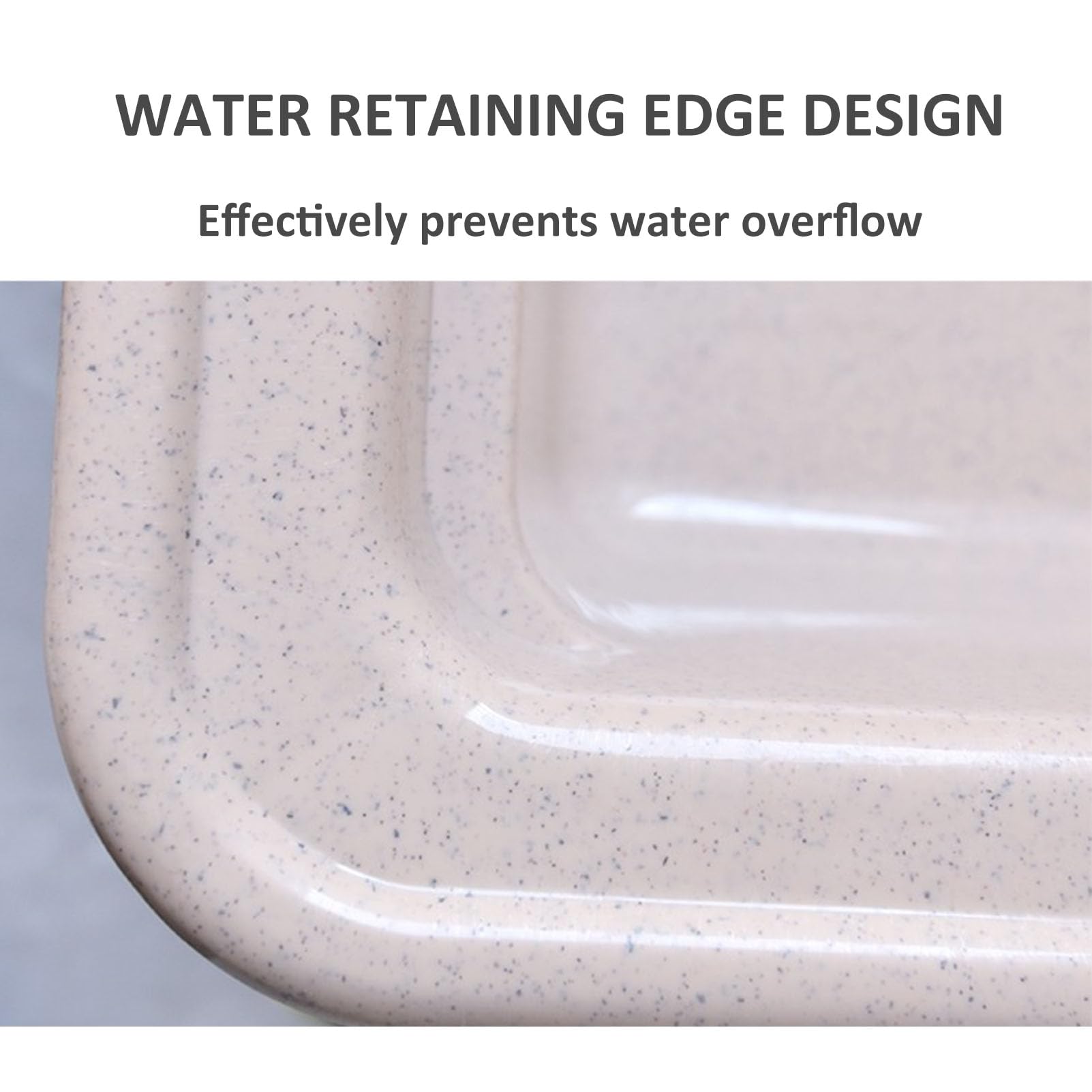 Heavy Duty Freestanding Laundry Sink z Washboard, 31,5-calowy umywalka użytkowa, gorący zimny zestaw do kranu i odpływu do garażu, balkon, czyszczenie błotniste