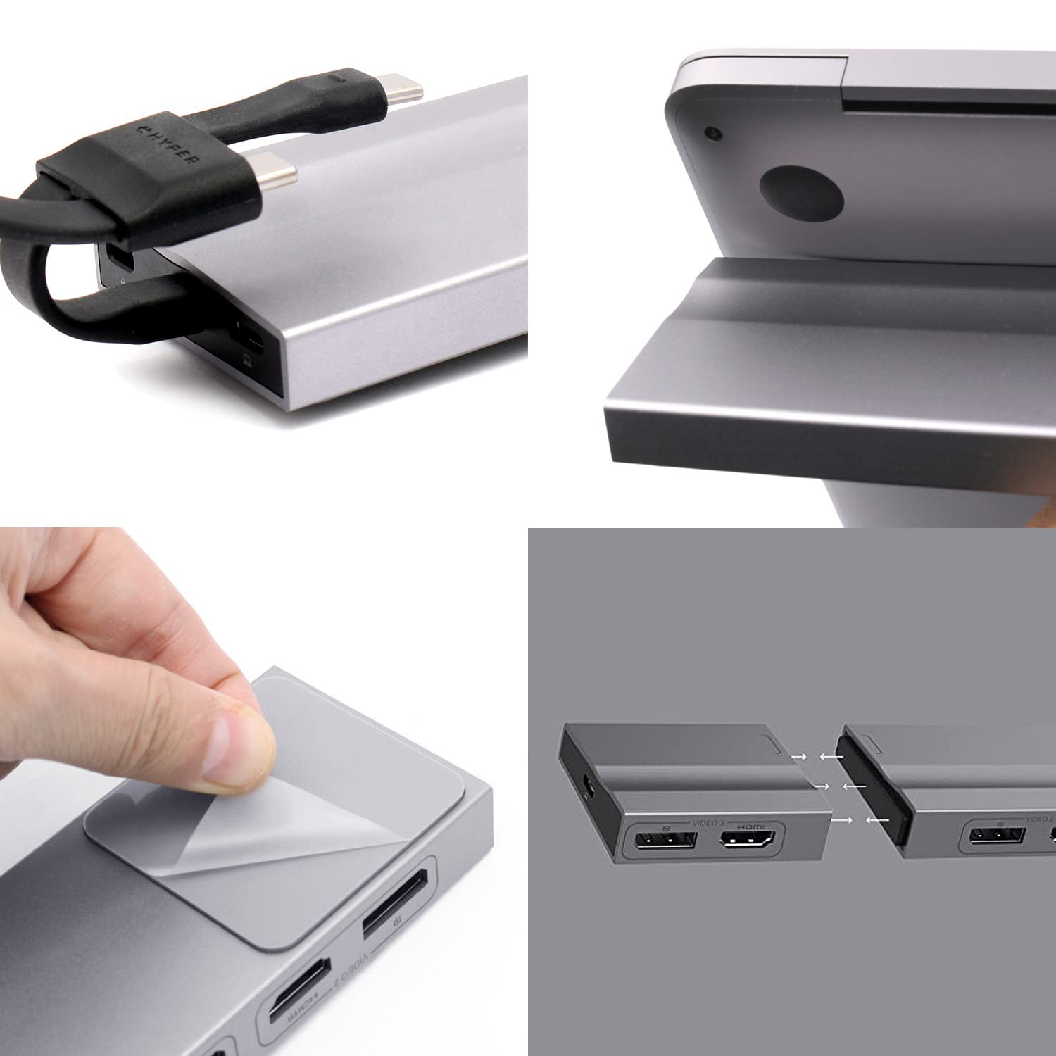 Amazon.co.jp: HyperDrive 15 in 1 Laptop Docking Station USB C Hub