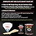 Custom Shop - Dove Gray - Hot Rod Flatz Flat Matte Satin Urethane Auto Paint - Complete Quart Paint Kit - Professional Low Sheen Automotive, Car Truck Coating, 4:1 Mix Ratio