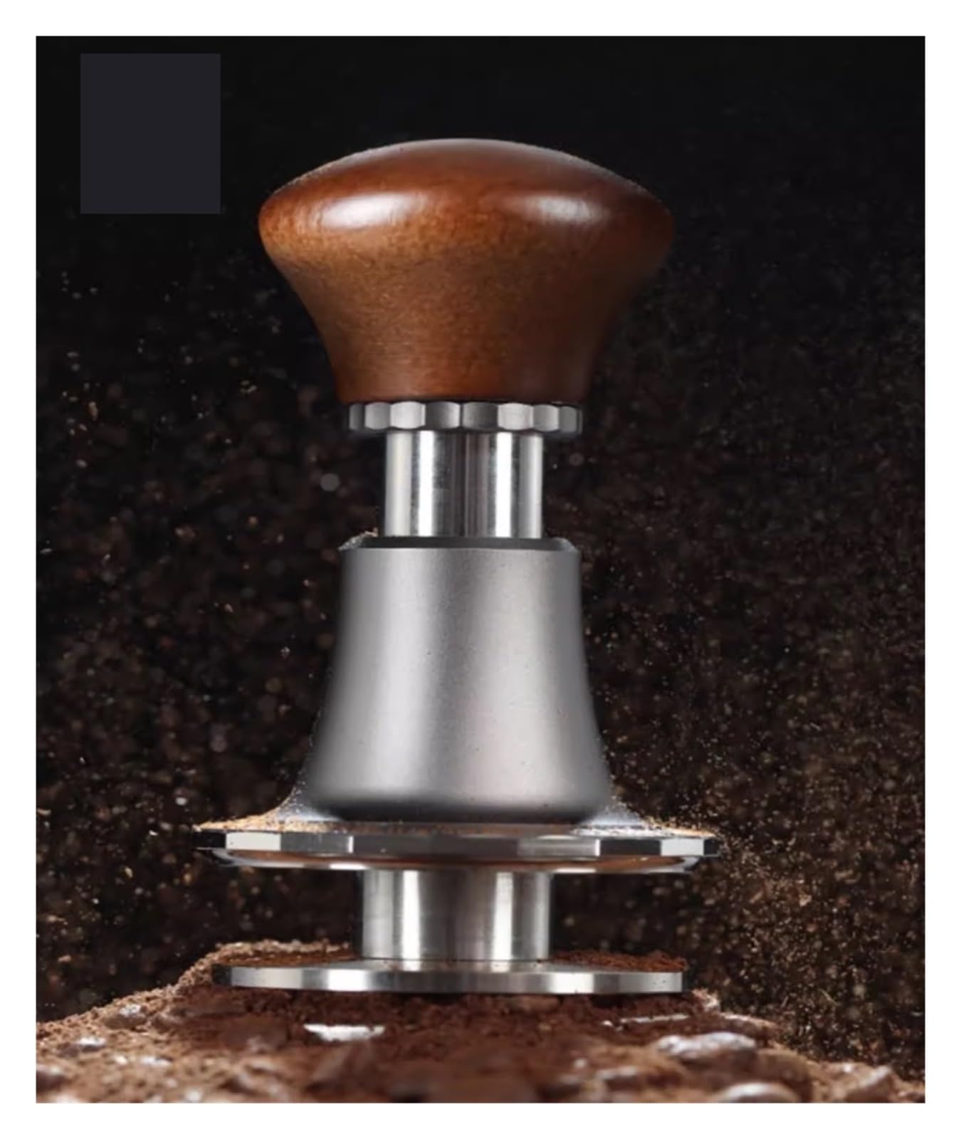 Pressino for Caffè Da 51-58 Mm, Compatibile for Hero Sword, Pressa for Caffè In Polvere Macchina for Caffè Espresso Ritorno Elastico Ritorno Automatico A Forza Costante(51mm screw thread)