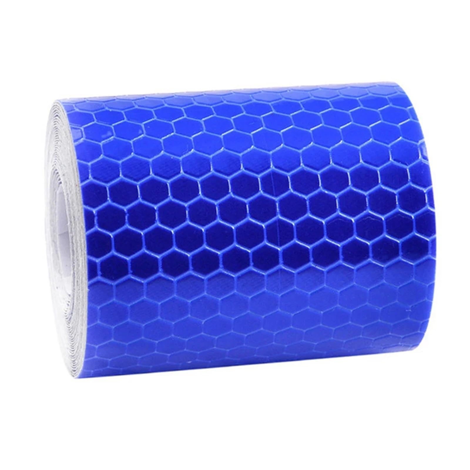 Yuzguhey Blu Reflective Tape, Self Adhesive Fluorescent Reflector Warning Tape, Pack Of 3 Multicolor 5X300cm(Blu)