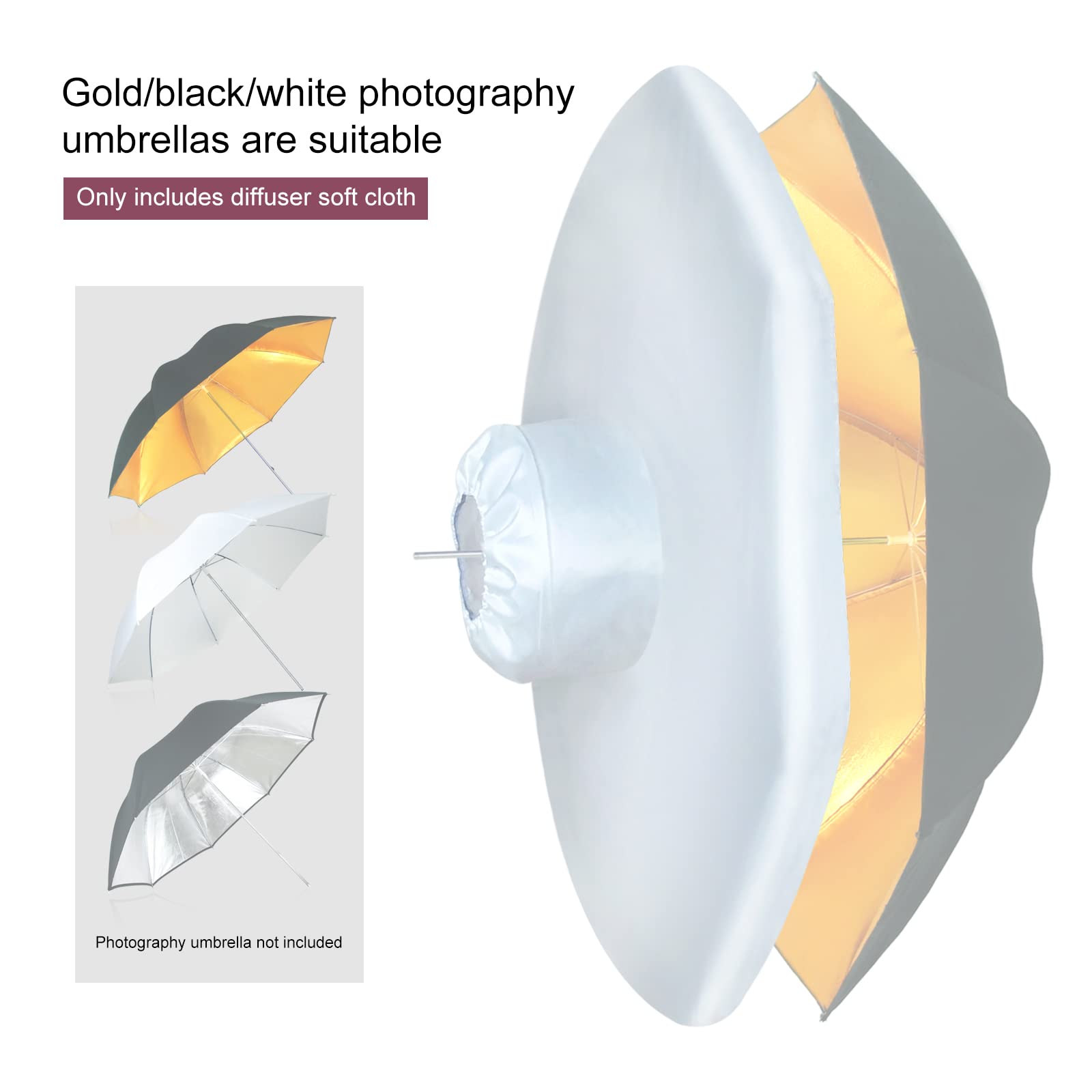 Amazon | Linco Lincostore スタジオ照明 クラゲ 傘 ディフューザー