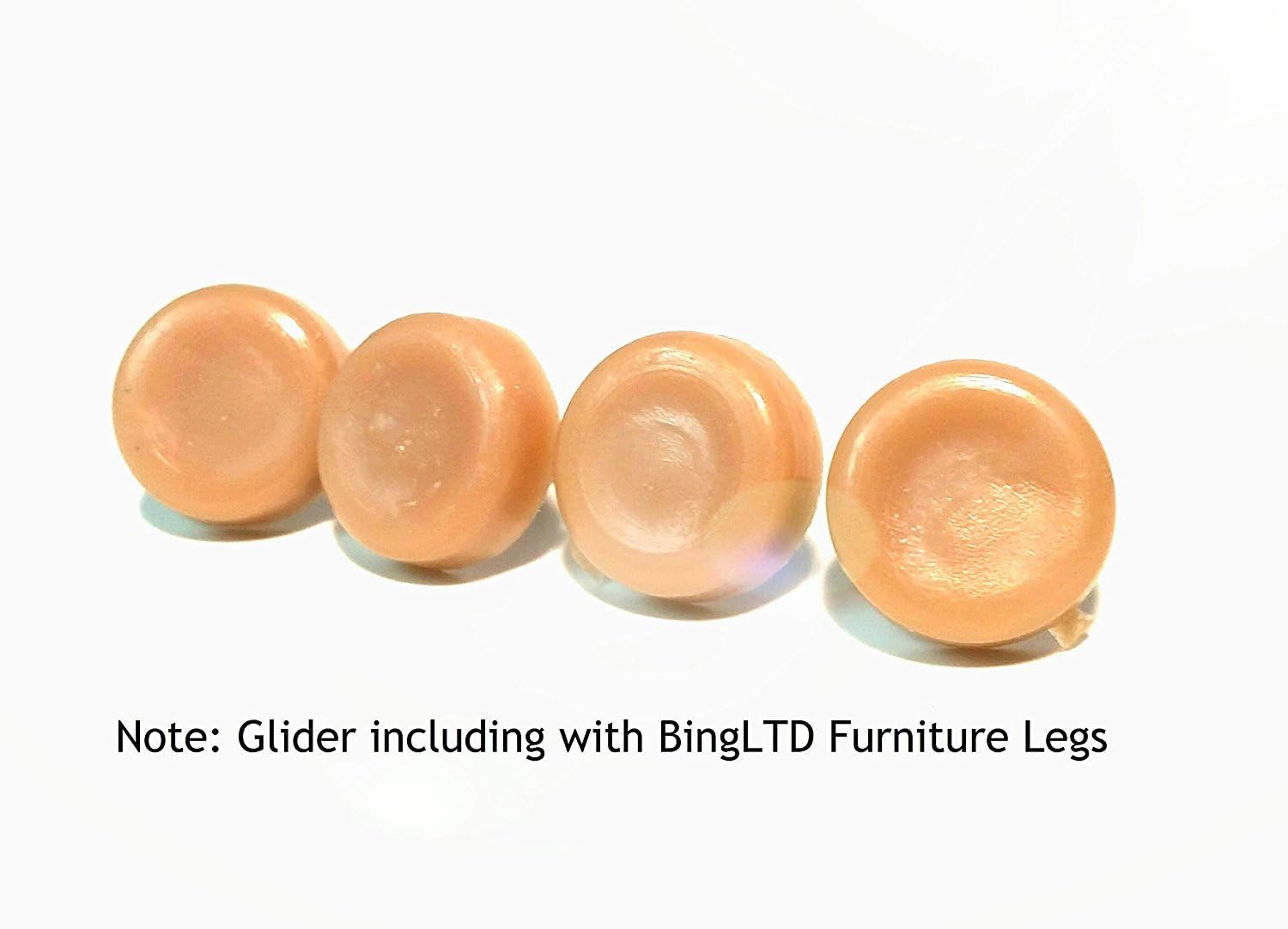BingLTD - 5" Walnut Profile Hardwood Sofa Legs - Set of 4 (P090-163)