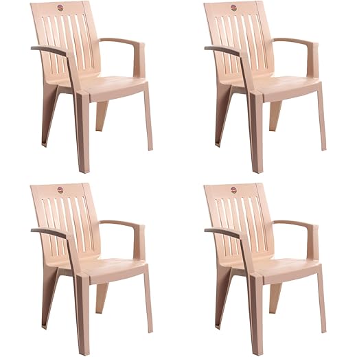 Cello Prominent Set of 4 Chairs Beige