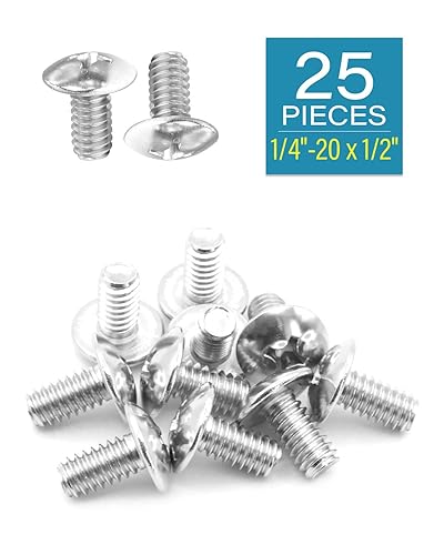 Miniatura 8 de Tornillos de cabeza Phillips de 38 pulgadas, tornillos de acero inoxidable 304, 100 unidades