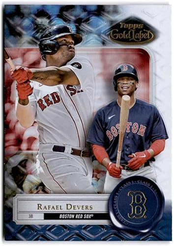 Baseball Trading Card MLB 2022 Topps Gold Label Class 1#54 Rafael Devers NM Near Mint Red Sox