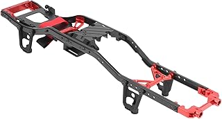 Pwshymi RC Crawler Frames Accessory, Stable Running 450mm Length RC Chassis Frame 82mm Width Fine Workmanship for Axial SCX10 II 90046 90047