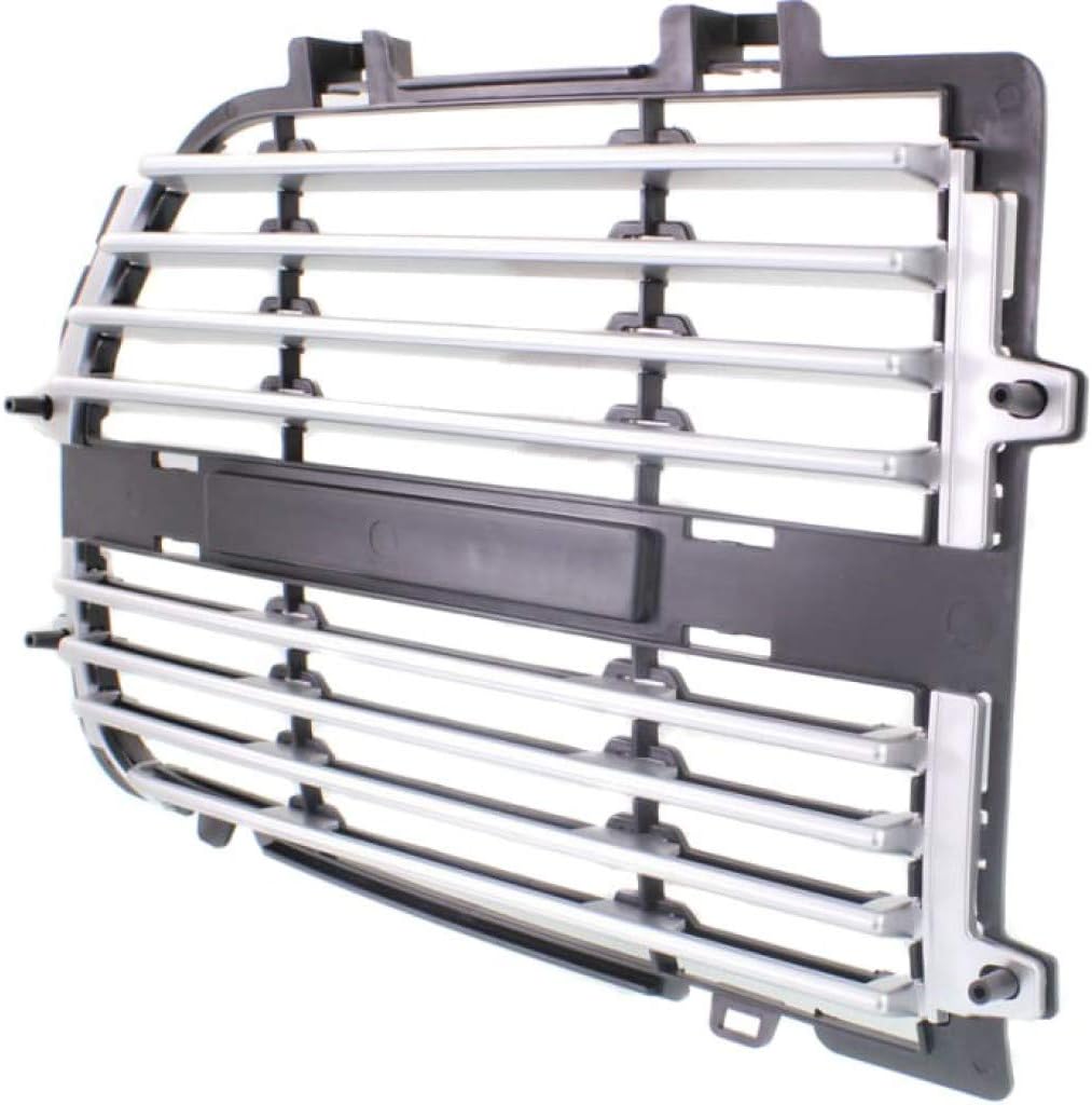 For Dodge Magnum Grille Assembly 2005 2006 2007 Driver Side | Grille Insert | Silver | R/T and SXT Model | Plastic | CH1200346 | 4806131AB