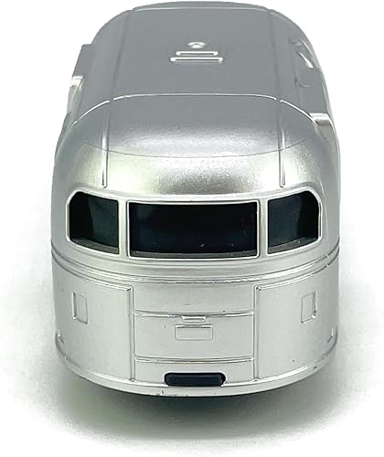 Miniatura 9 de Camión vintage para remolque, juguete de remolque, cámper, autocaravana, juguetes para niños, modelo fundido a troquel de metal, autos de juguete de