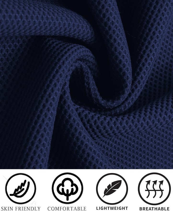 COOFANDY Men's Tracksuits 2 Pieces Waffle Hoodies Sweatsuit Sets Sports Jogging Suit Set - Image 4