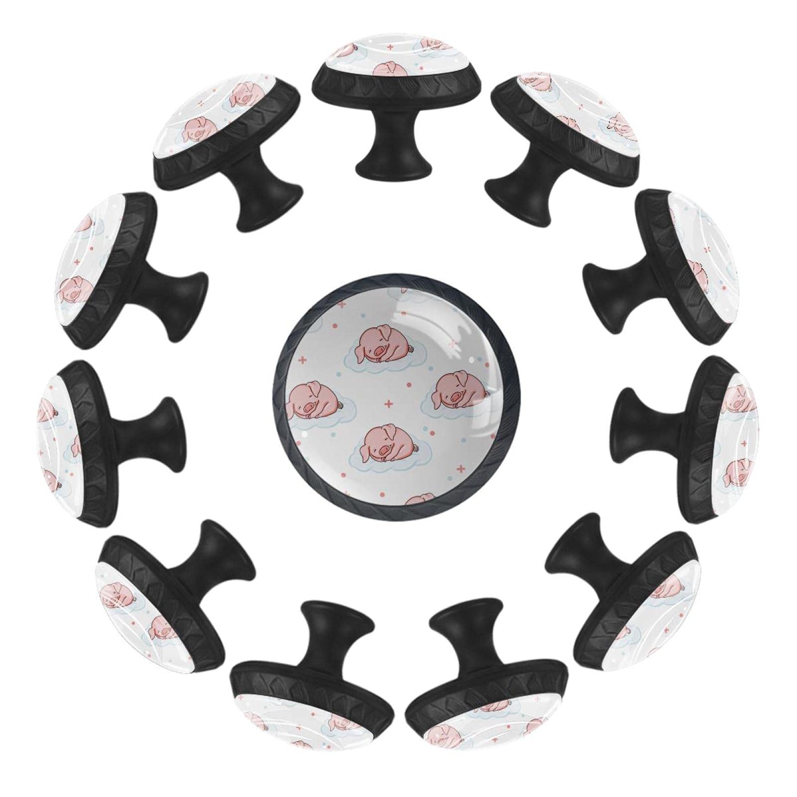 Bouton de tiroir cochon pour illuminer la salle de jeux