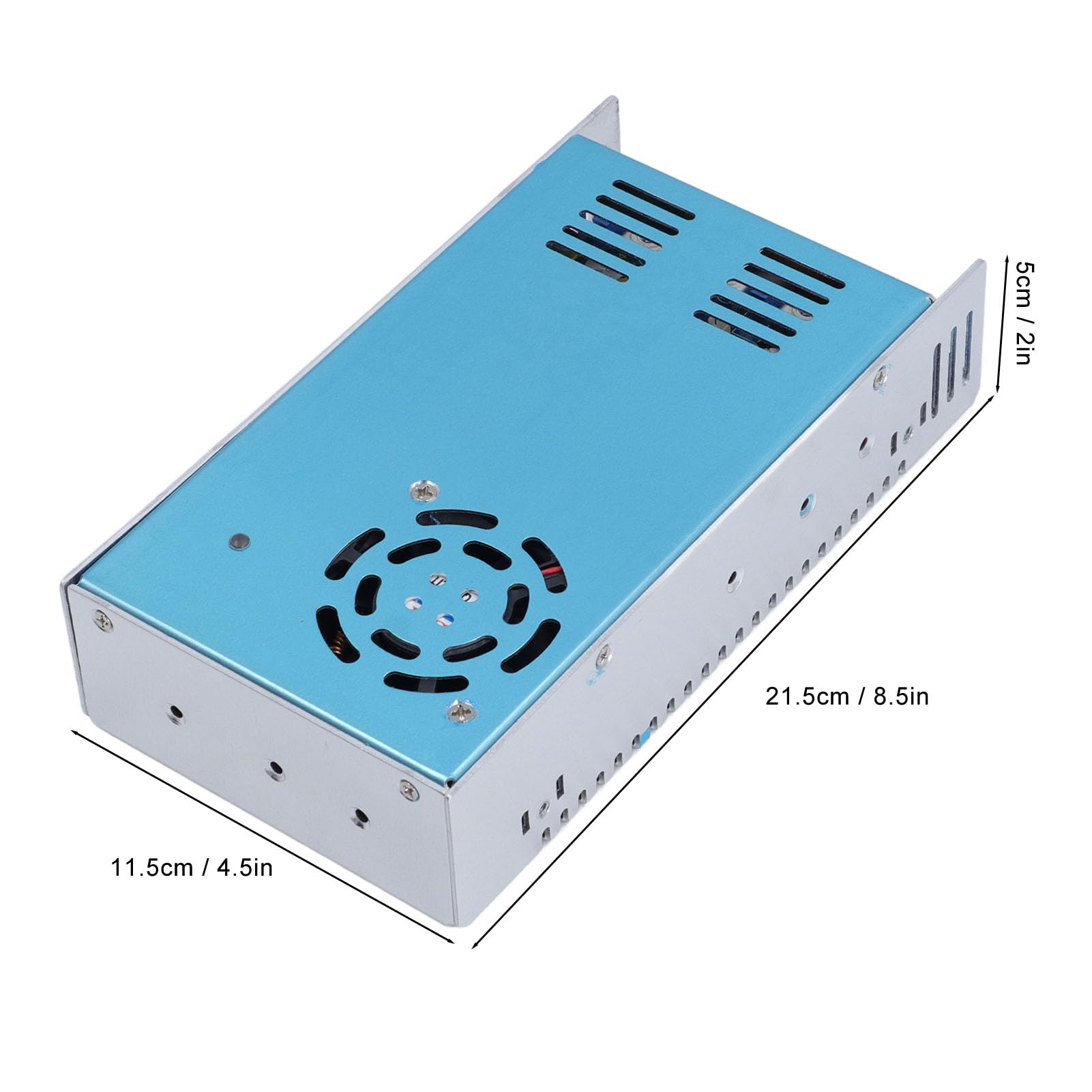 Przetwornica Prądu Stałego Dużej Mocy, Regulator Napięcia Step-up 2000 W 100 A do Taśm LED, Pompy, Telewizji Przemysłowej, Drukarki 3D, Komputera Laboratoryjnego, AP-D100A2000W,