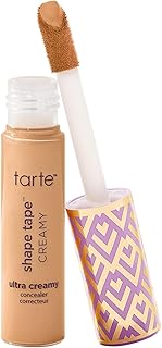 tarte shape tape creamy concealer – Full Coverage Makeup with Built-In Eye Cream, 24HR Hydrating Natural Moisturizing Matte Finish for Redness & Fine Lines, Vegan & Cruelty-Free