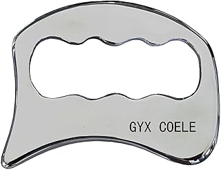 GYX COELE Gua Sha Tools, Stainless Steel Scraping Massage Tool, IASTM Tools, muscle scraper Physical Therapy use Soft Tissue and Scar Tissue(GYX COELE-6)