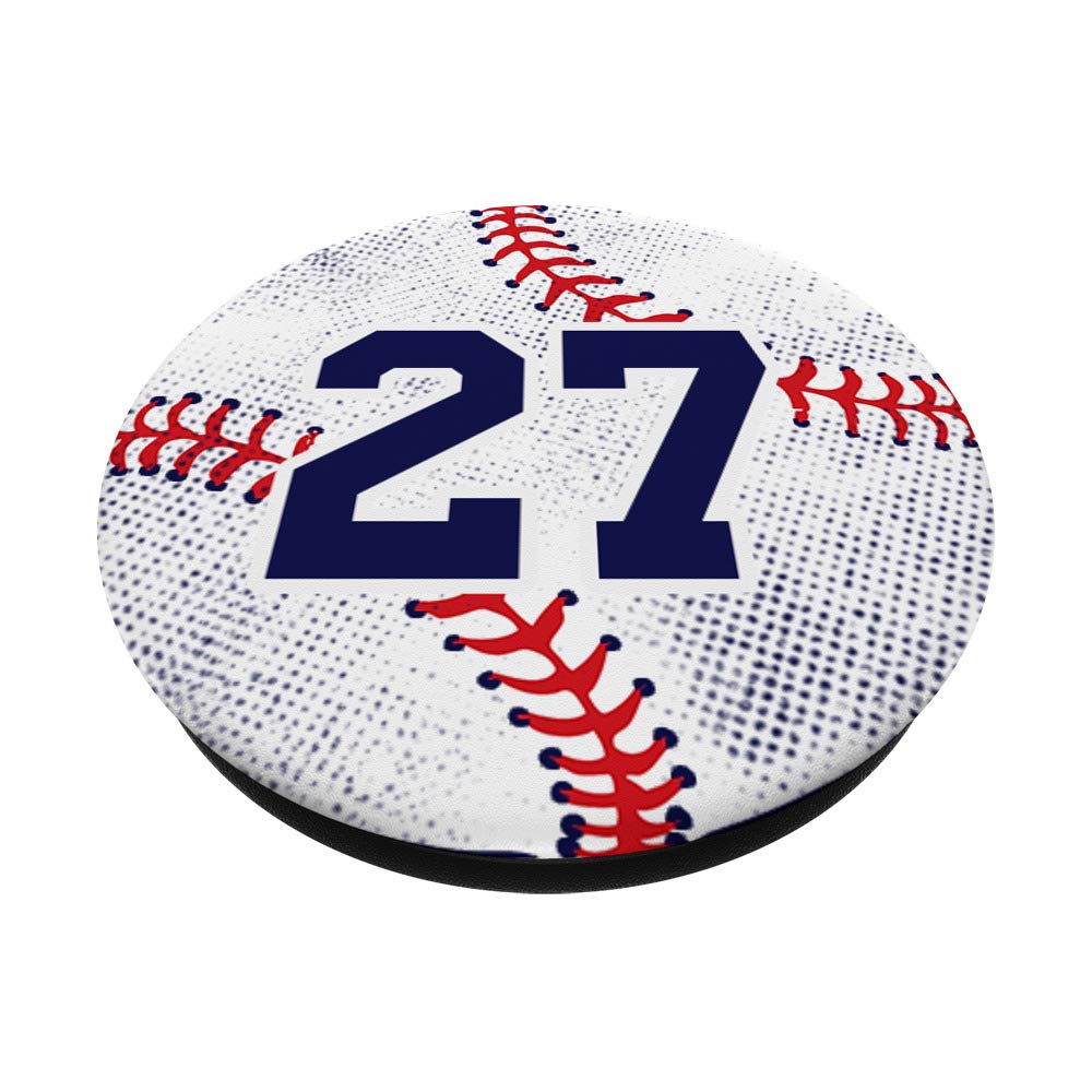 その他 pop2027 Amazon.com: Baseball Number 27 Player Uniform 27th Birthday Blue