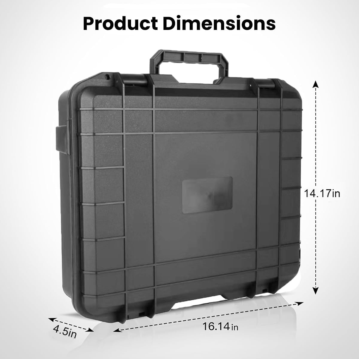 Starlink Mini Case, IP67 Waterproof Hard case Fits Star Link Mini Dish, Portable Shoulder Dual Carry Options with Precision Cut Foam for Starlink Accessories,Ideal for Travel and Camping