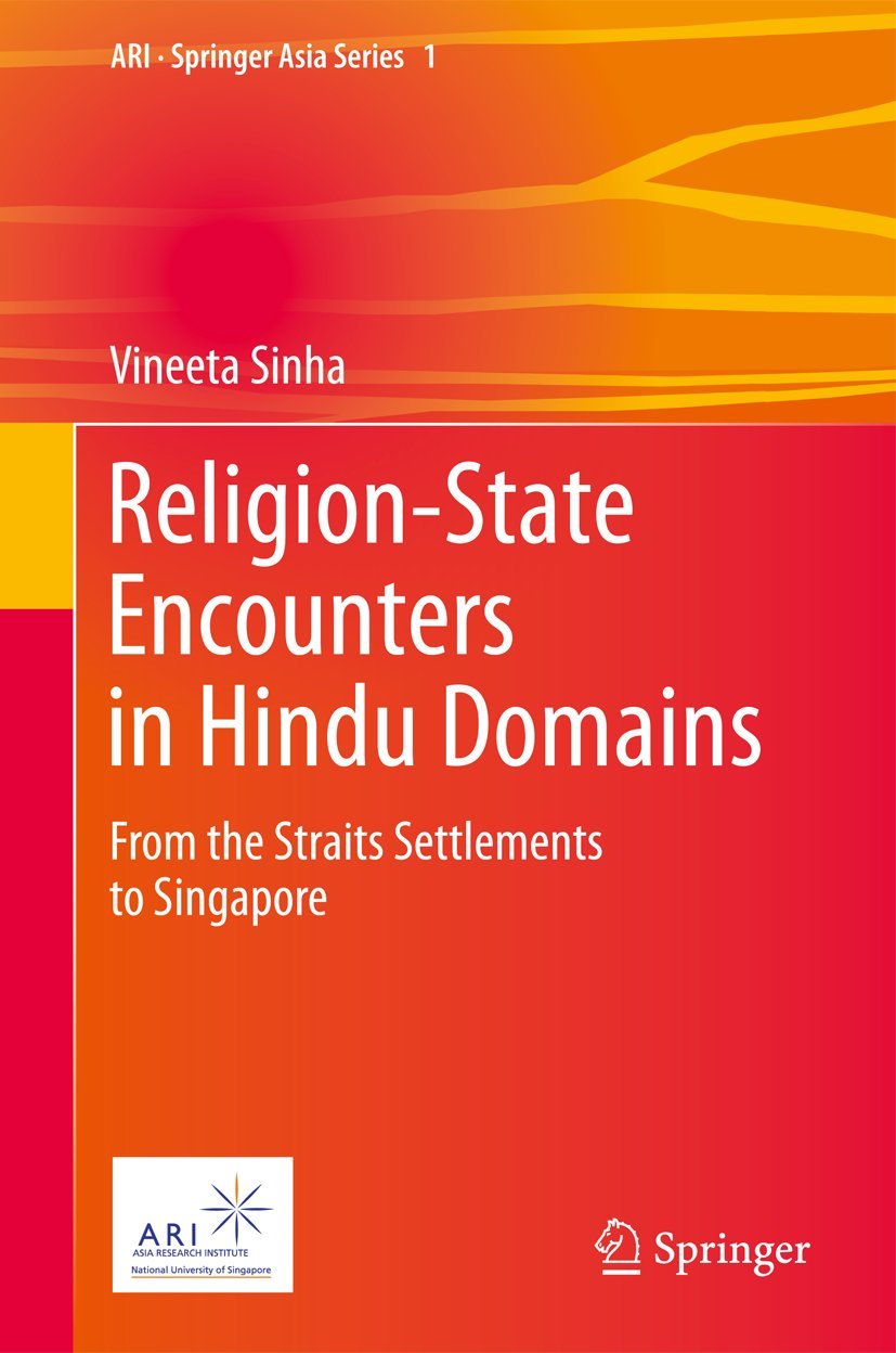 Religion-State Encounters in Hindu Domains Essai Scientifique Asie du Sud
