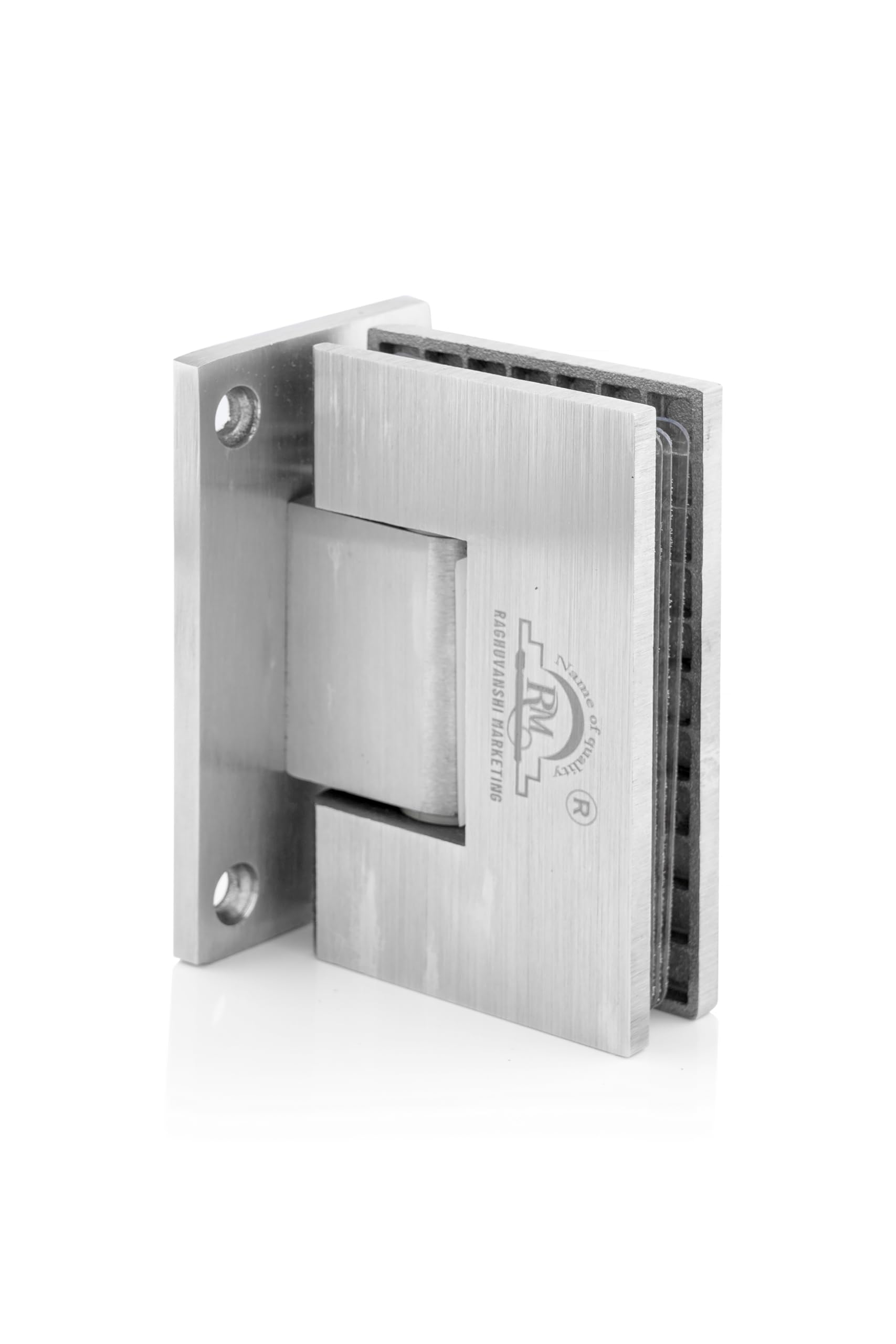 Raghuvanshi Marketing Stainless Steel 12 Mm Frameless Bracket Wall to Glass Door Hinges Bathroom Shower Door Bracket Wall Mount Door Hinges - (Suitable for 8-10 MM) (B0BFW95F26) Amazon Price History, Amazon Price Tracker