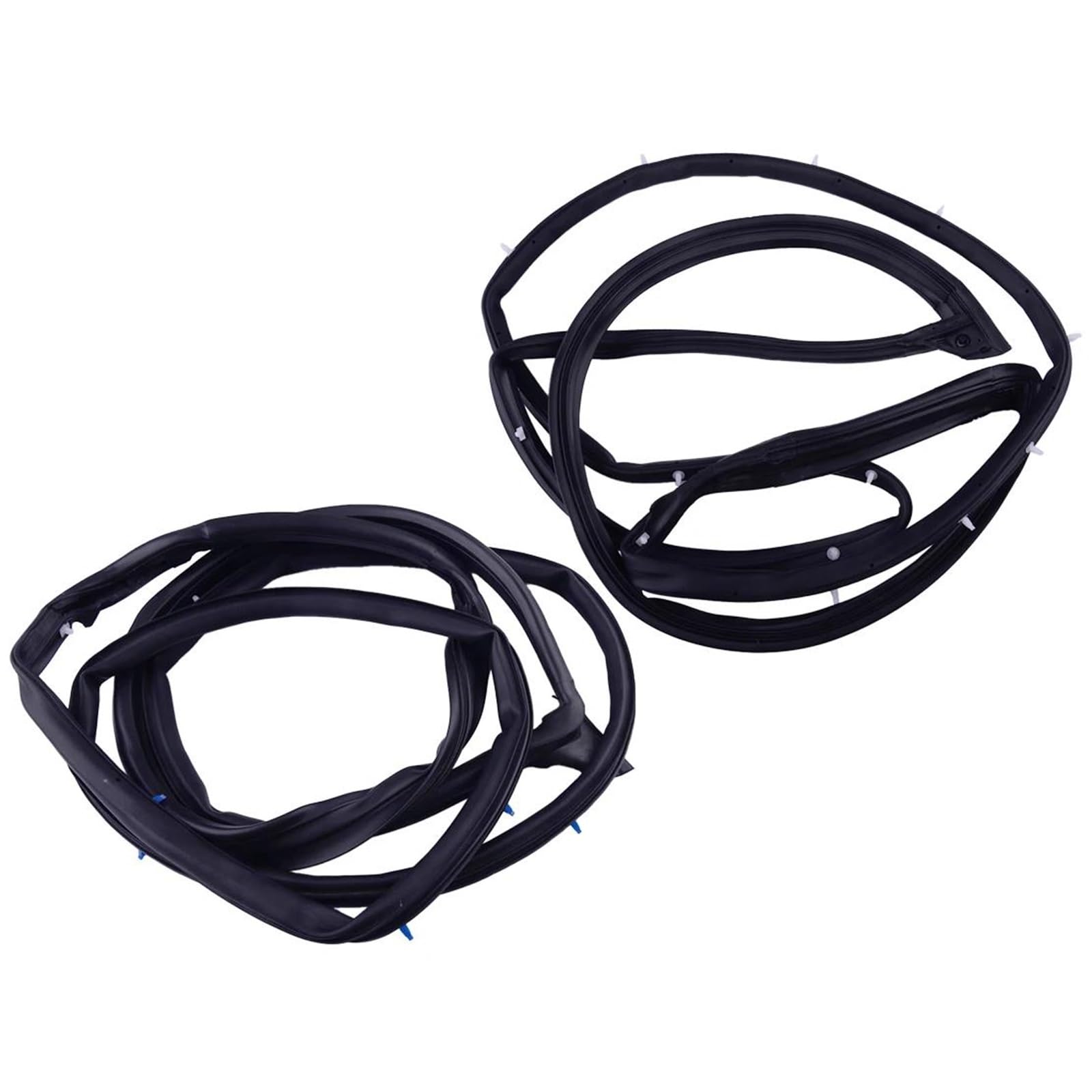 For Civic Sedan 2006 2007 2008-2011 1 Pair Front Left Right Door Weatherstrip Seal Rubber 72350-SNE-A01 72310-SNE-A01