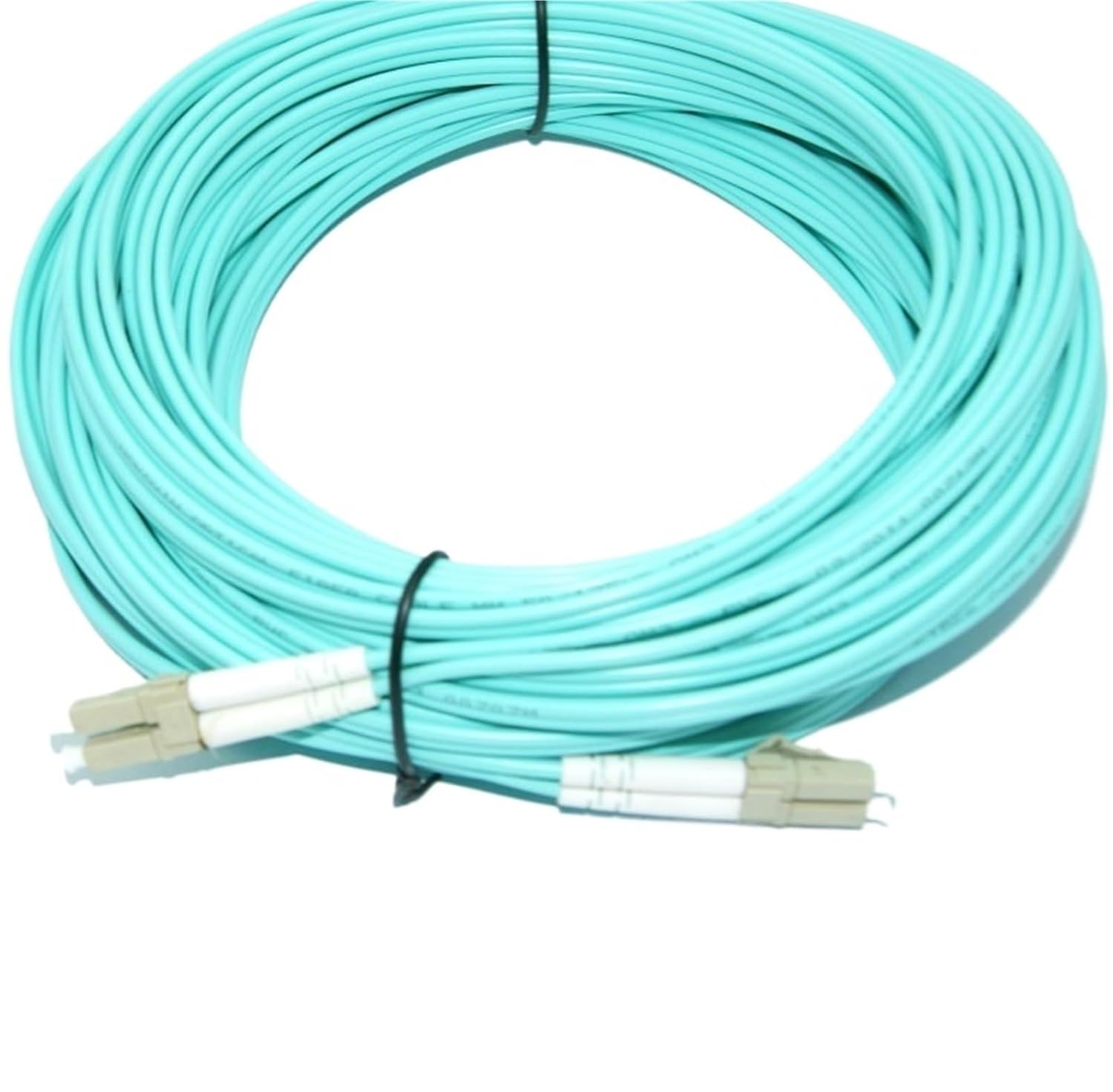 LC/UPC-LC/UPC Multi-Mode OM3 Fiber Cable Multimode Duplex Fiber Optical Jumper Patch Cord(5m)