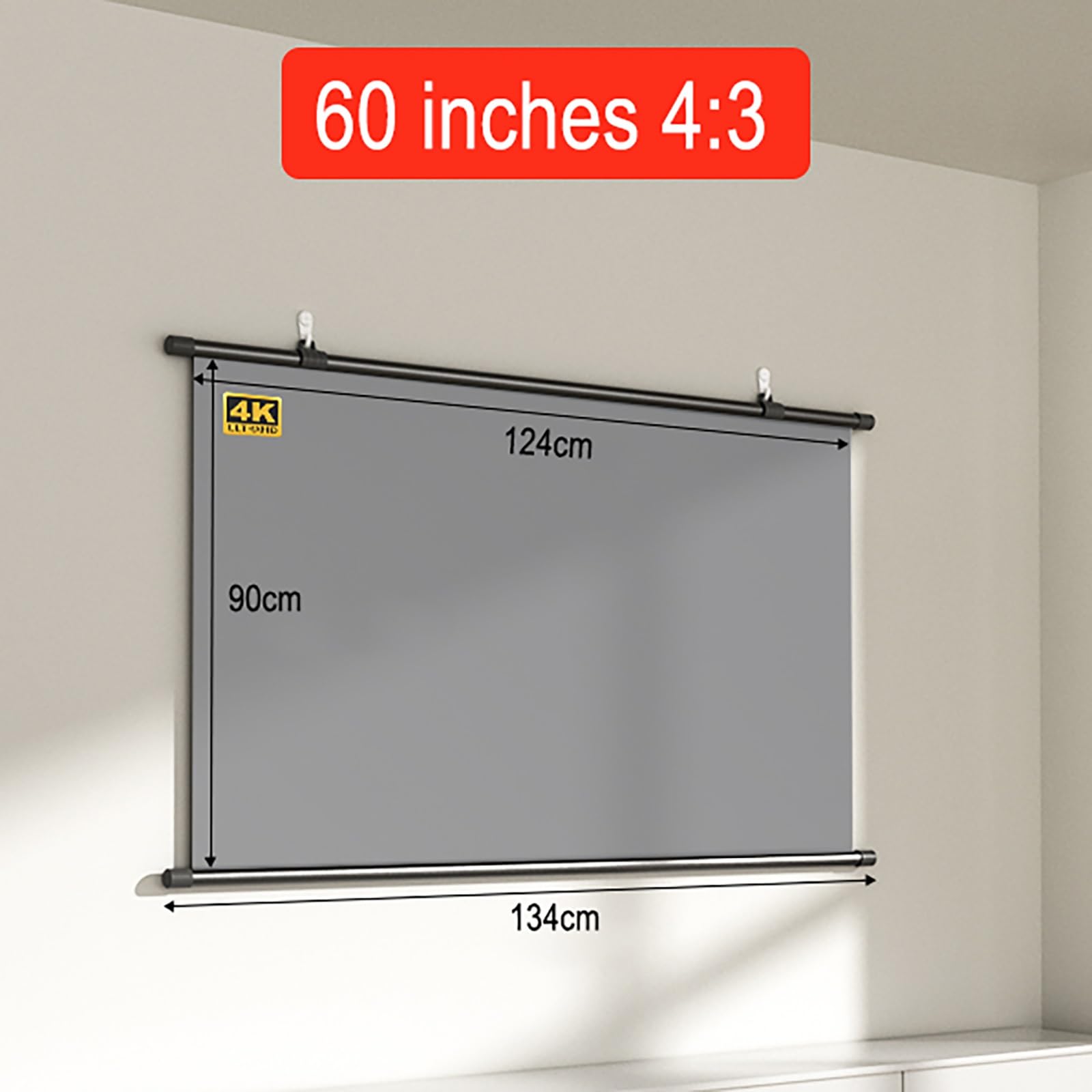 プロダクションスクリーン60インチ新品 Amazon | プロジェクター映画スクリーン、ユニバーサル 60