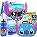 Fast Forward Lilo and Stitch Backpack with Lunch Box - Bundle with 16â€ Lilo and Stitch Backpack, Lilo and Stitch Lunch Bag, Water Bottle, Stickers | Lilo and Stitch School Backpack
