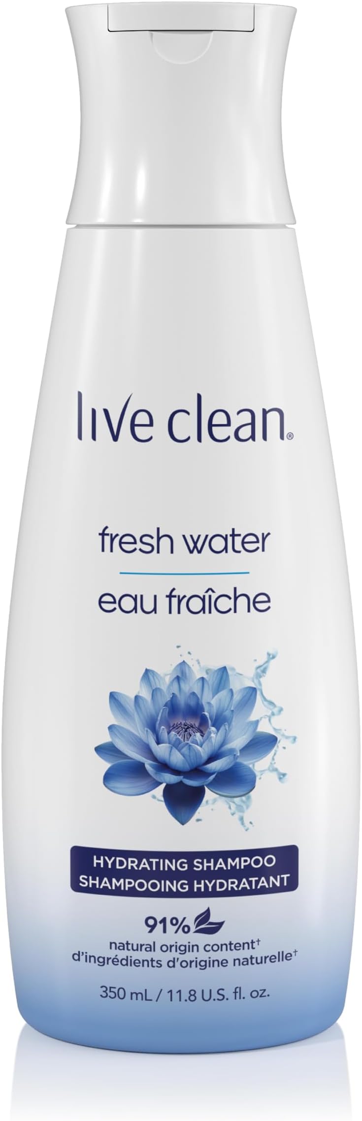 Live Clean Shampoo, Hydrating Fresh Water, 12 Oz