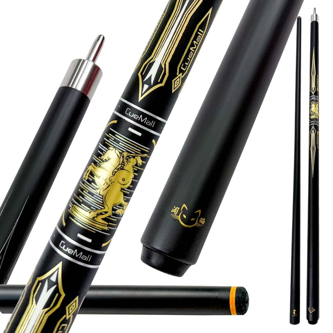 Promo Stik Billiard CueMall Carbon Black Technology Pool Cue - Stick