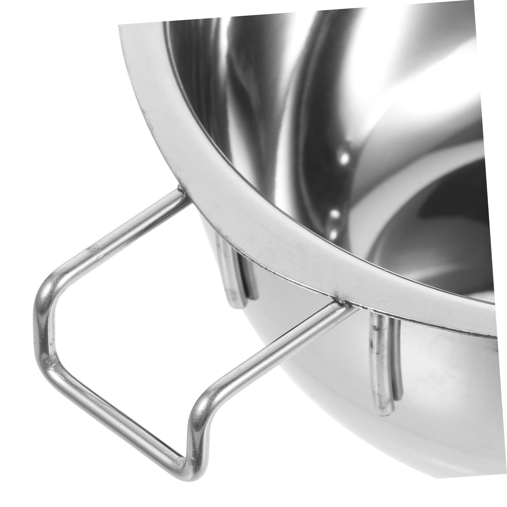 KONTONTY 1set Double Boiler Melting Pot Set Stainless Steel Wax Chocolate Melting Pot for Candle Making Candy Butter Cheese Compact Kitchen Gadget for Easy Heating and Cleaning