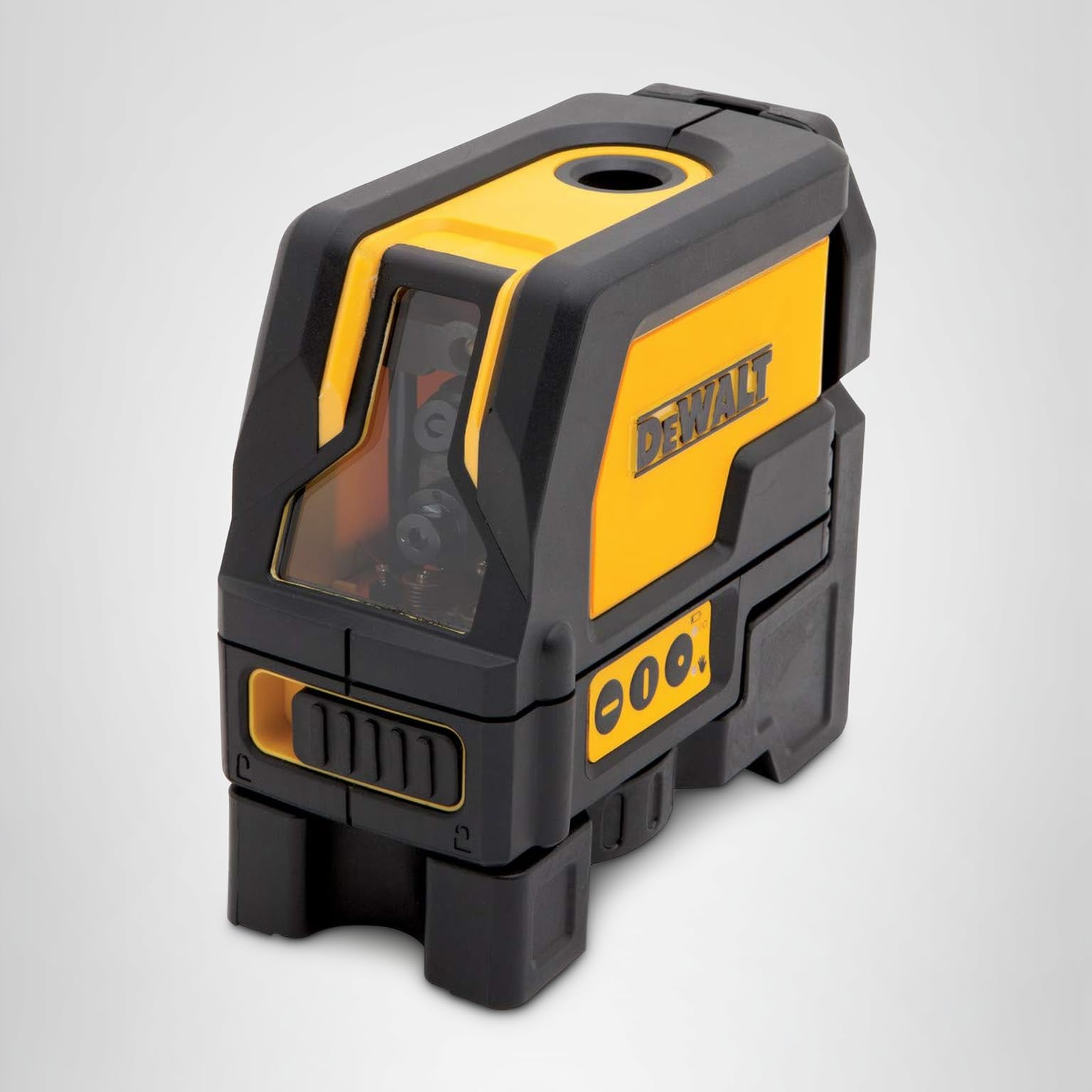 DEWALT Cross Line and Spot Laser Level, Red, 165 Ft. (DW0822 