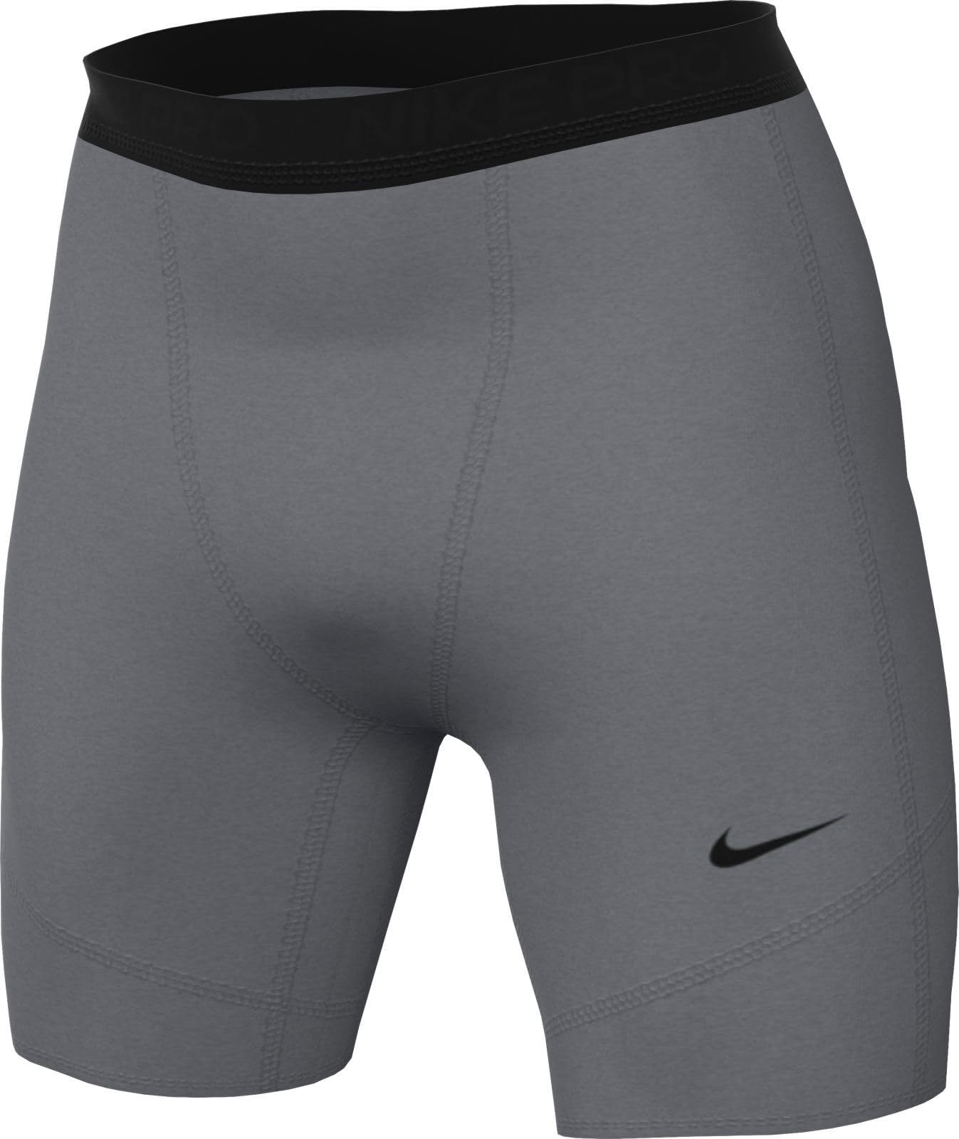 Nike Mens Training Dri-FIT Fitness Shorts, Smoke Grey/Black, Size Xl, Men