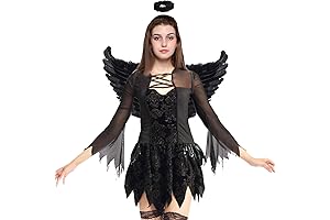 Black Angel Dress for Women: Embody the Enigmatic Allure of the Night