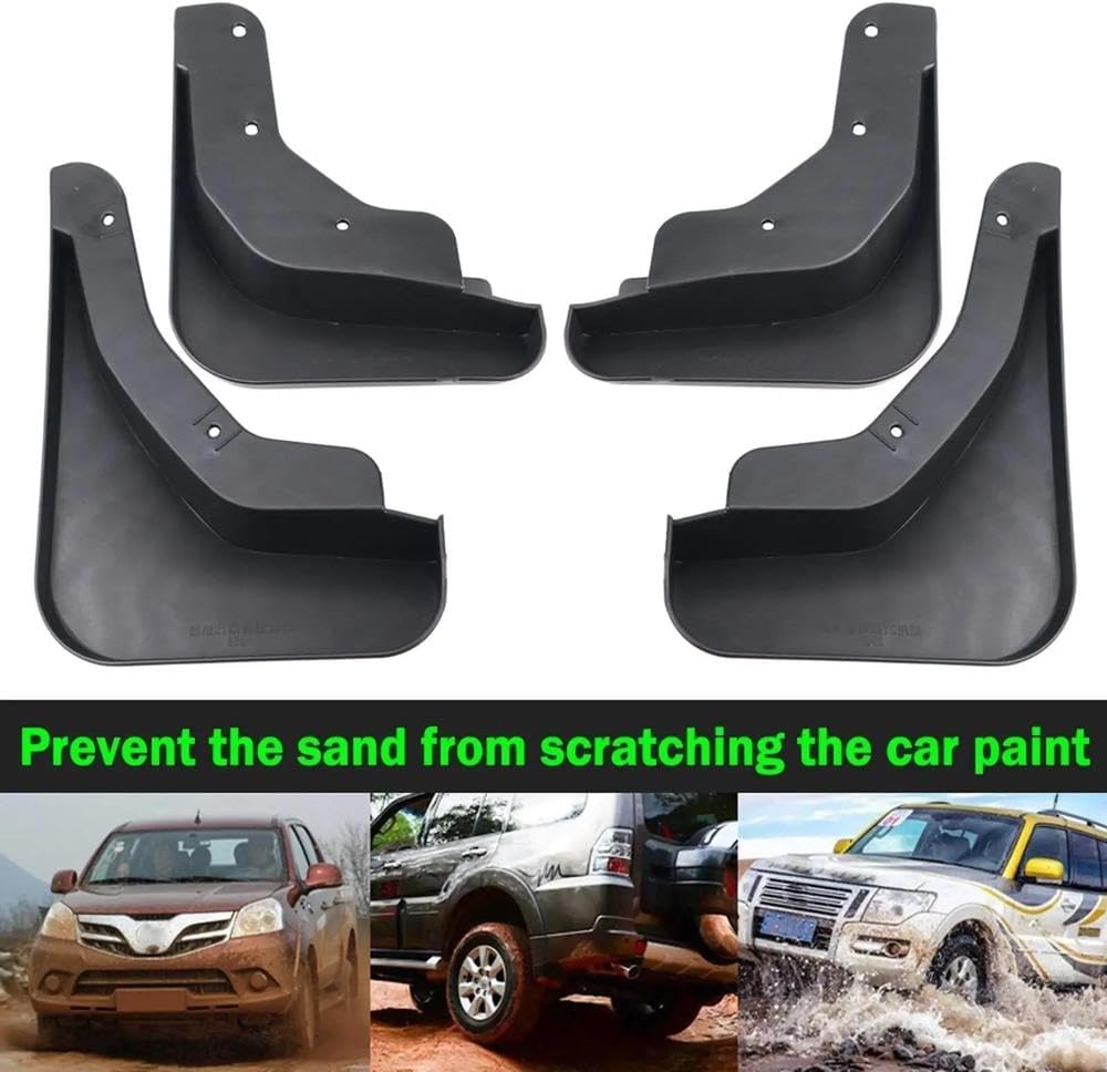 Auto Parts 4pcs Front Rear Car Mud Flaps for Nissan Rogue X-Trail T33 2021 2022 Mudflaps Splash Guards Mud Flap Mudguards Fender