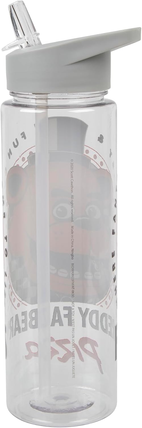Bioworld Five Nights at Freddy's Pizza UV 24 Oz Tritan Water Bottle