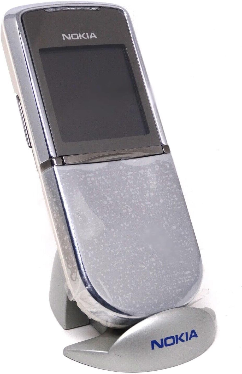 Nokia 8800 Sirocco Single-SIM 128MB (GSM Only | No CDMA) Factory Unlocked 2G GSM Cellphone (Silver) - International Version