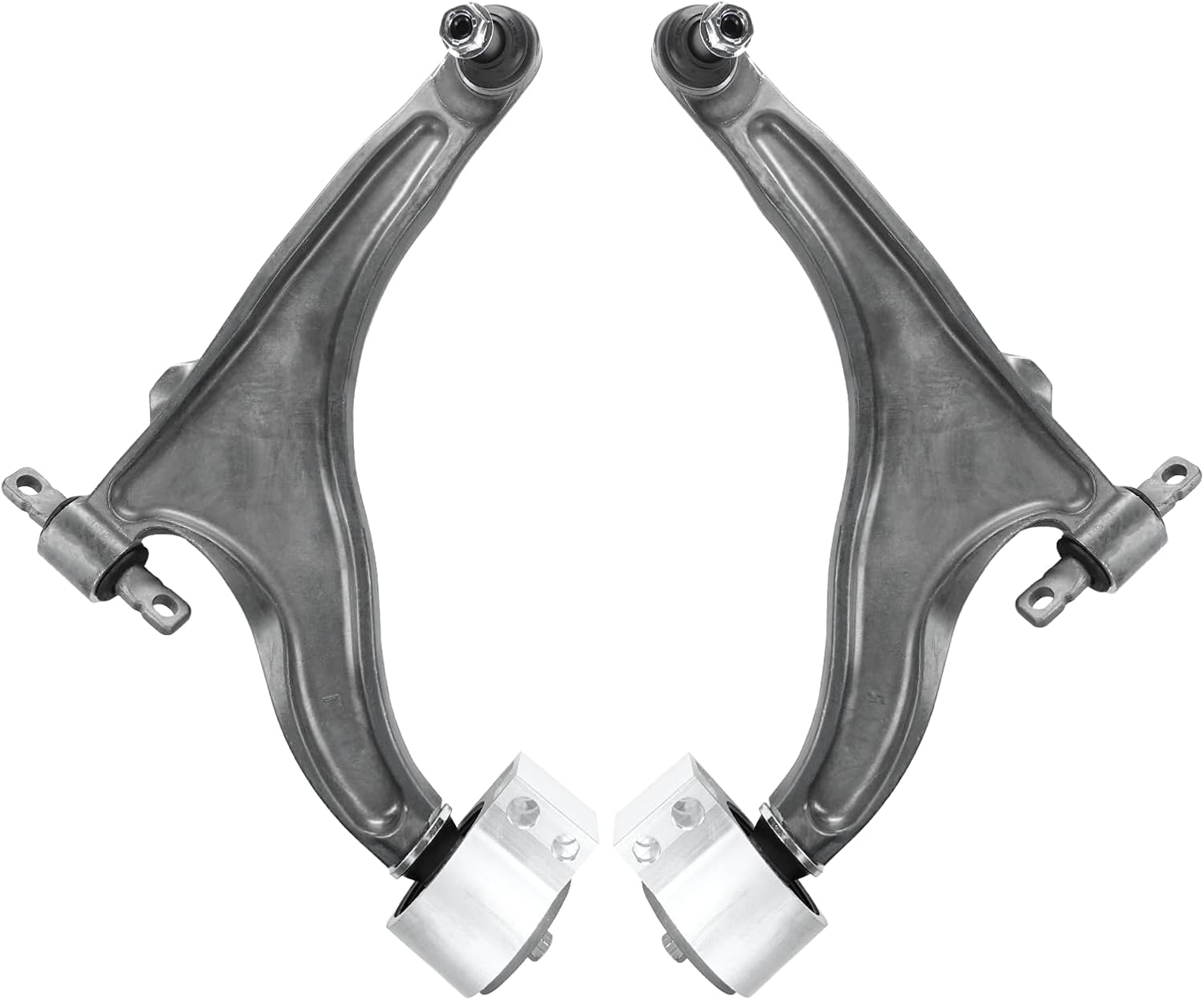 K622087 K622088 CMS501164 CMS501165 Front Driver Passenger Side Lower Control Arm w/Ball Joint Suspension Kit Assembly Replacement for 2010-2016 Cadillac SRX