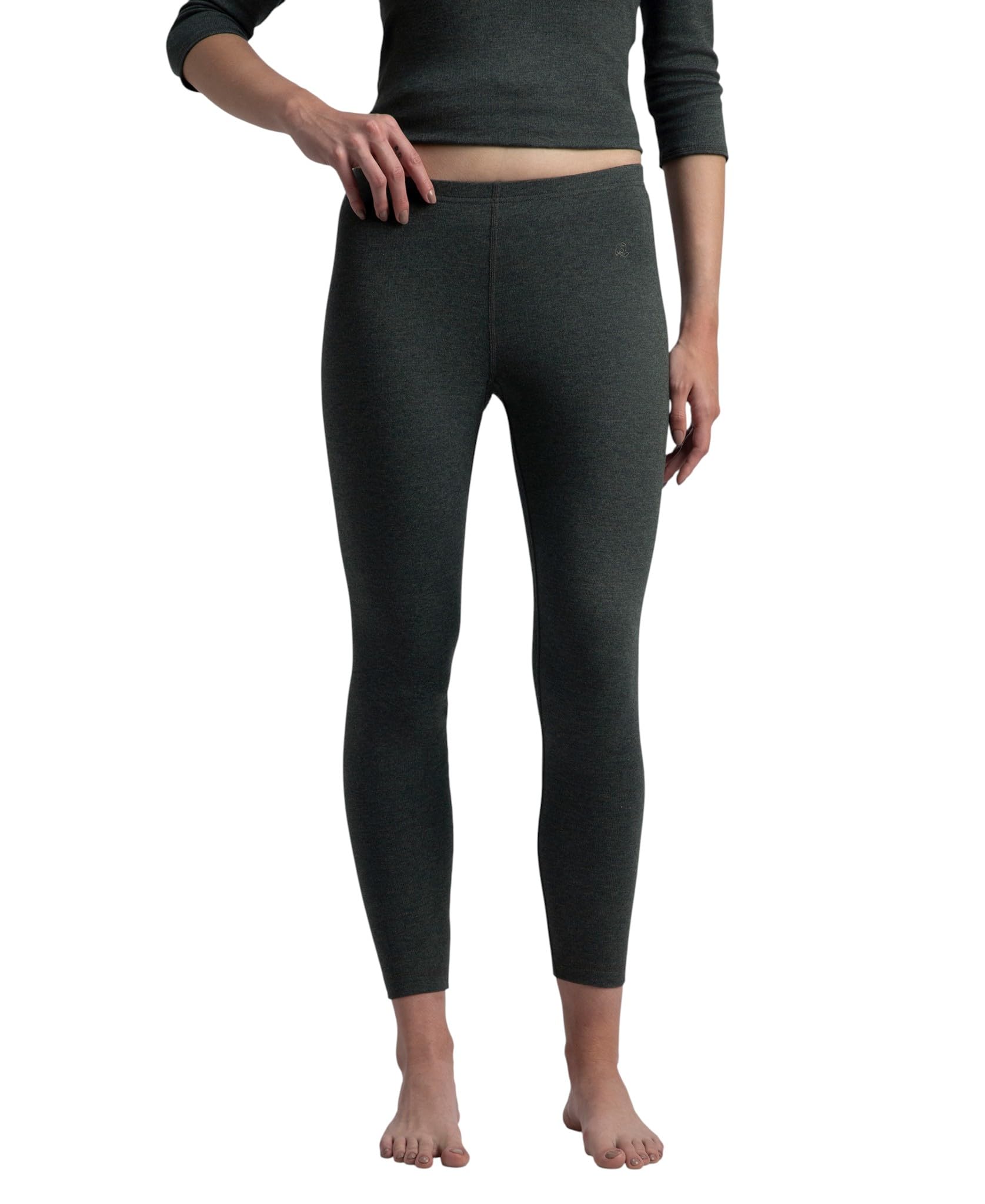 jockey Women's Super Combed Cotton Rich Thermal Leggings with StayWarm Technology-picture-23