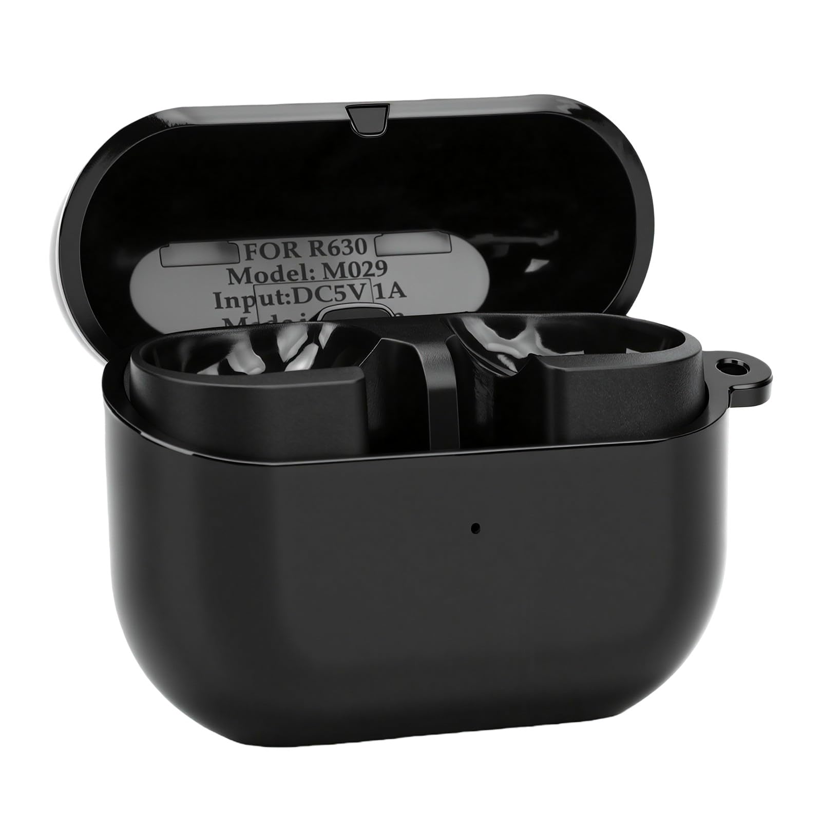 Cryfokt Auto Pairing Charging Case for Buds (BLACK) | Capacità di 590 mAh, ABS e PC leggeri, connettività senza soluzione di continuità, ideale per l\'outdoor e i viaggi