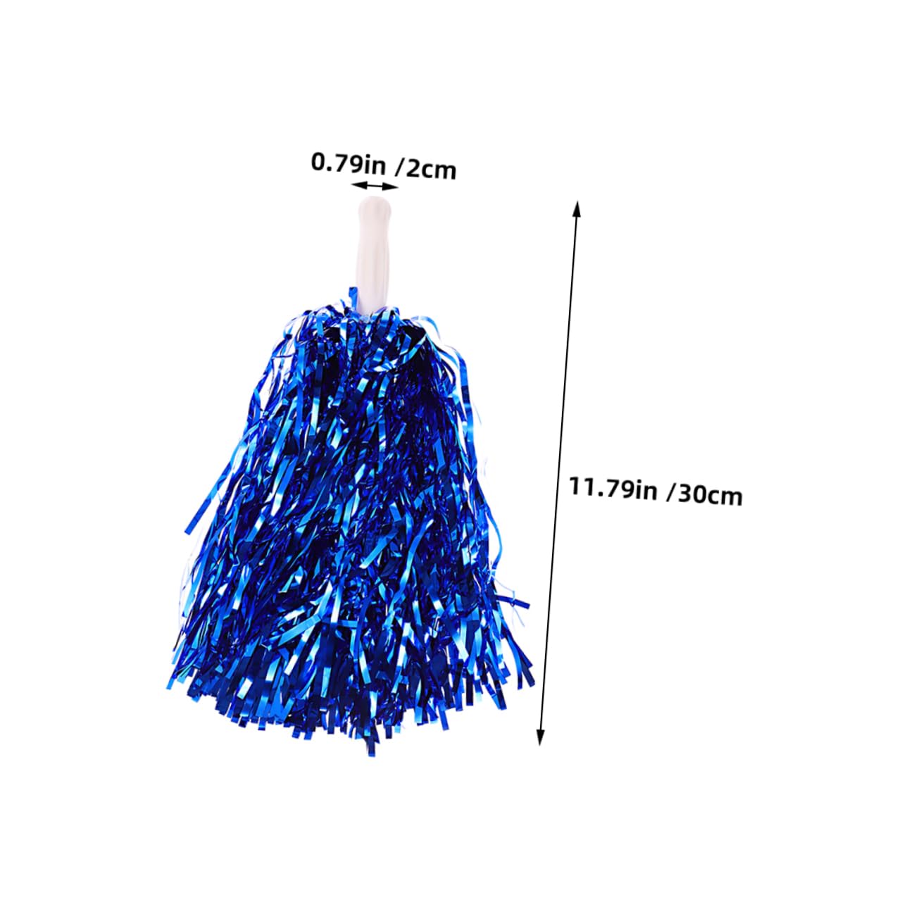ibasenice 28pcs Cheerleading Poms Small Pom Bulk Cheer for School Events Sports Days Parties