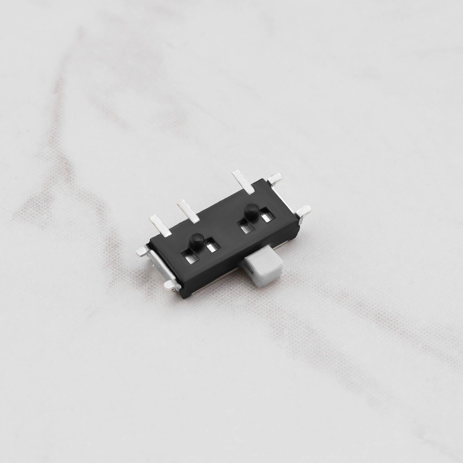 EMSea 40PCS MSK12C01 Orizzontale Testa Bianca 1.5H Interruttore a levetta 7Pin Micro Interruttore di Alimentazione Interruttore di Alimentazione per MP3 e PCB Circuit Board Repair Interruttori di