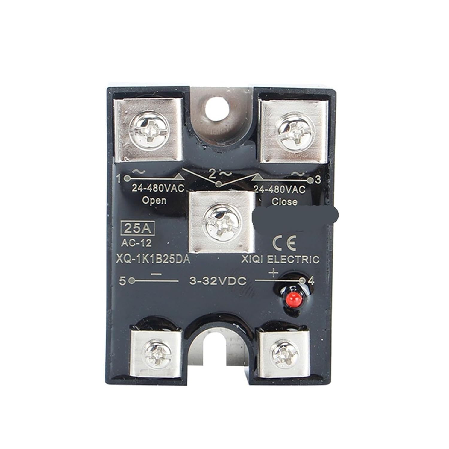 NC and NO SSR 10A 25A 40A DA Normally Closed and Normally Open Single Phase DC Control AC SSR-10DA 25DA NC Solid State Relay 1Pcs(40DA)