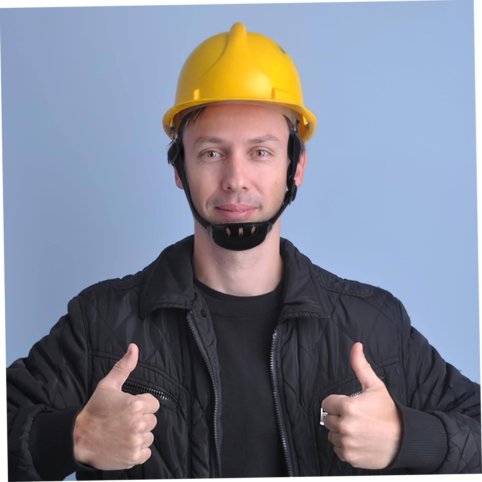 Tofficu 4 Sätze Helm Kinnriemen Kinnriemen Schutzhelmband Schwarzer Sicherheitshelmbezug Helmgurt Schutzhelmschutz Schutzhelme Schweißschutzhelm Kinnriemen Schutzhelm 6 Stück * 4