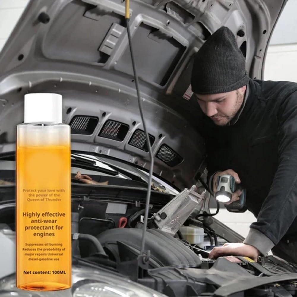 Highly Effective Engine Anti-Wear Protectant,High-Efficiency Engine Anti-Wear Agent Protective,Engine Anti-Wear Protection Agent for Car (3 PCS)